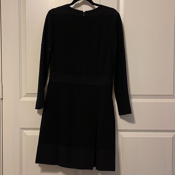 Public School New York long sleeve midi dress with large pleated bottom. - Picture 4 of 5